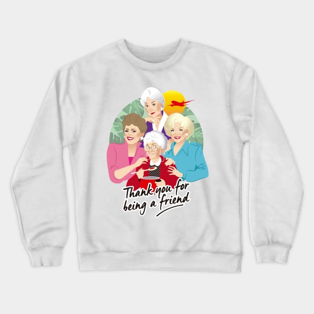 The Girls Crewneck Sweatshirt by AlejandroMogolloArt